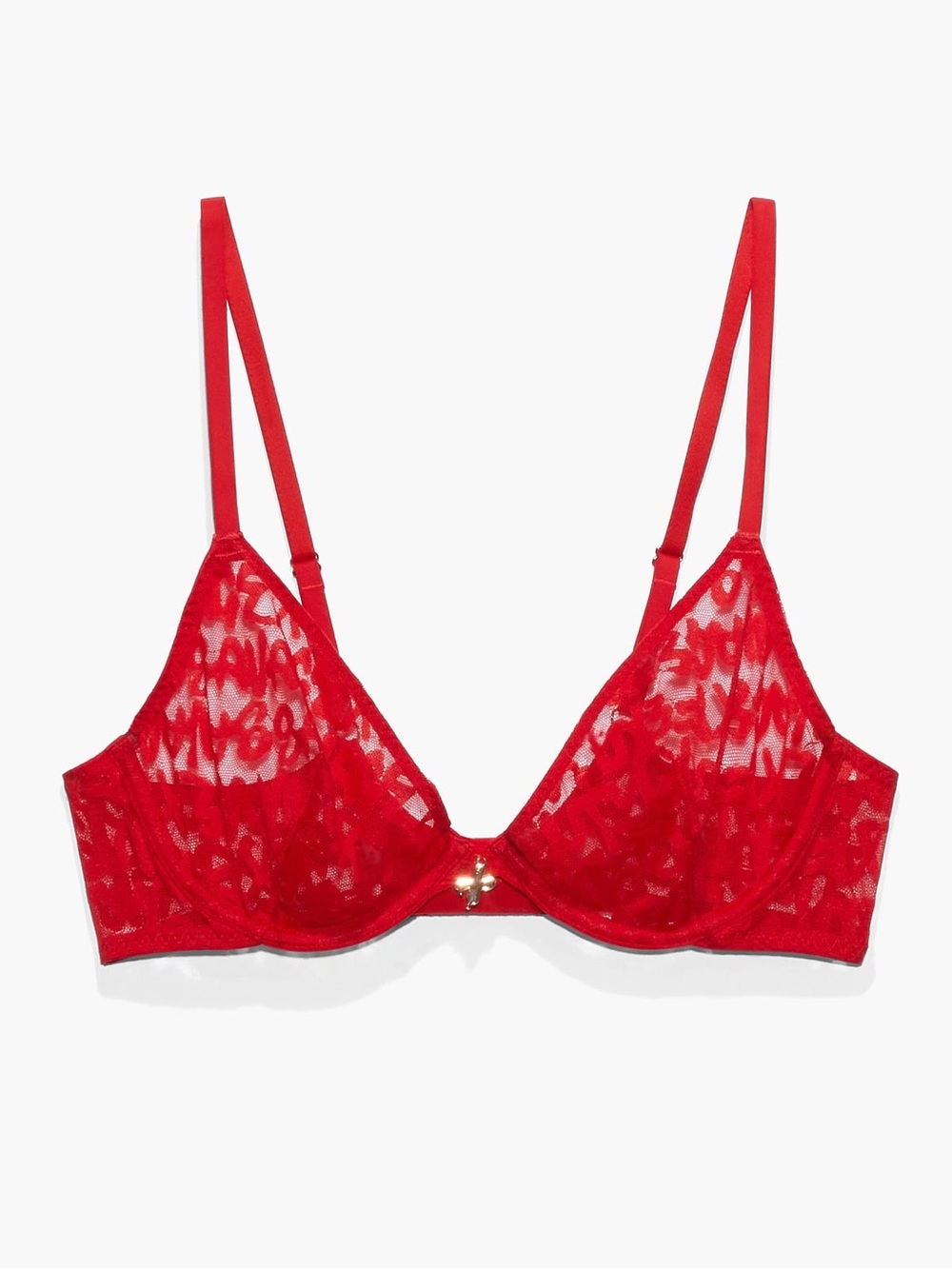 Savage x Fenty Unlined Red Bra